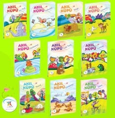 Akıl Küpü 5Renk Yayınevi 1.Sınıf Hikaye Kitabı Seti (10 Kitap)