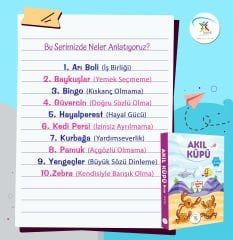 Akıl Küpü 5Renk Yayınevi 1.Sınıf Hikaye Kitabı Seti (10 Kitap)