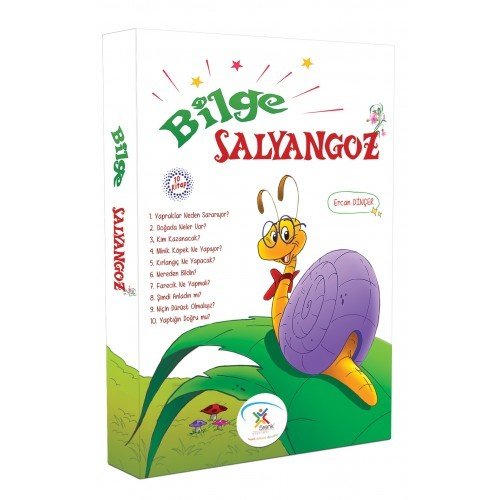 Bilge Salyangoz 5Renk Yayınevi 1.Sınıf Hikaye Kitabı Seti (10 kitap)