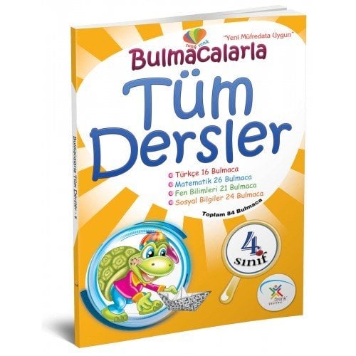 5Renk Yayınevi 4.Sınıf Bulmacalarla Tüm Dersler