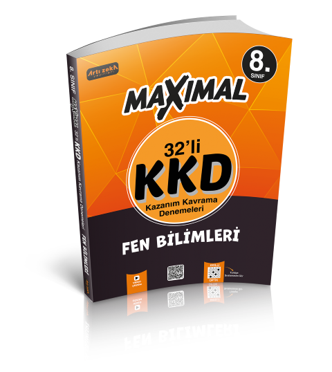 Artı Zeka Yayınevi Maksimal 8.Sınıf Fen Bilimleri 32’li Haftalık Deneme KKD