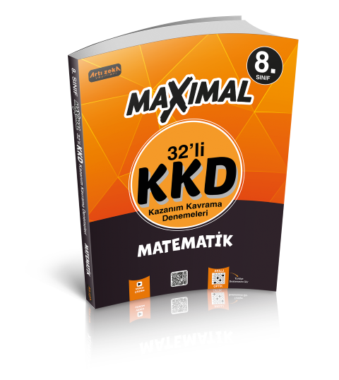Artı Zeka Yayınevi Maksimal 8.Sınıf Matematik 32’li Haftalık Deneme KKD