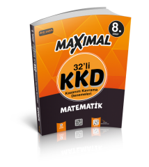 Artı Zeka Yayınevi Maksimal 8.Sınıf Matematik 32’li Haftalık Deneme KKD