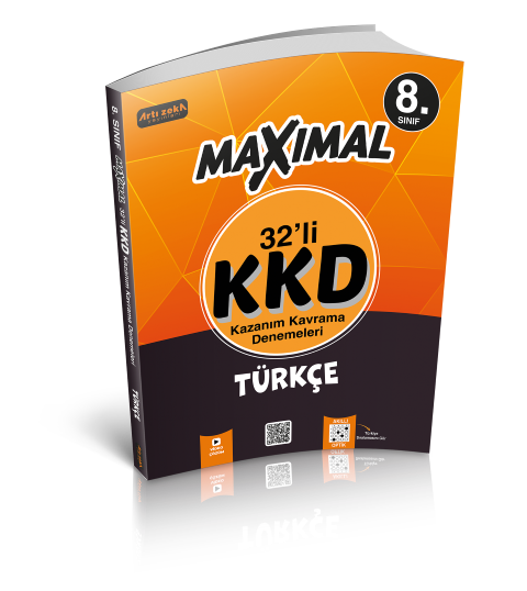 Artı Zeka Yayınevi Maksimal 8.Sınıf Türkçe 32’li Haftalık  Deneme KKD