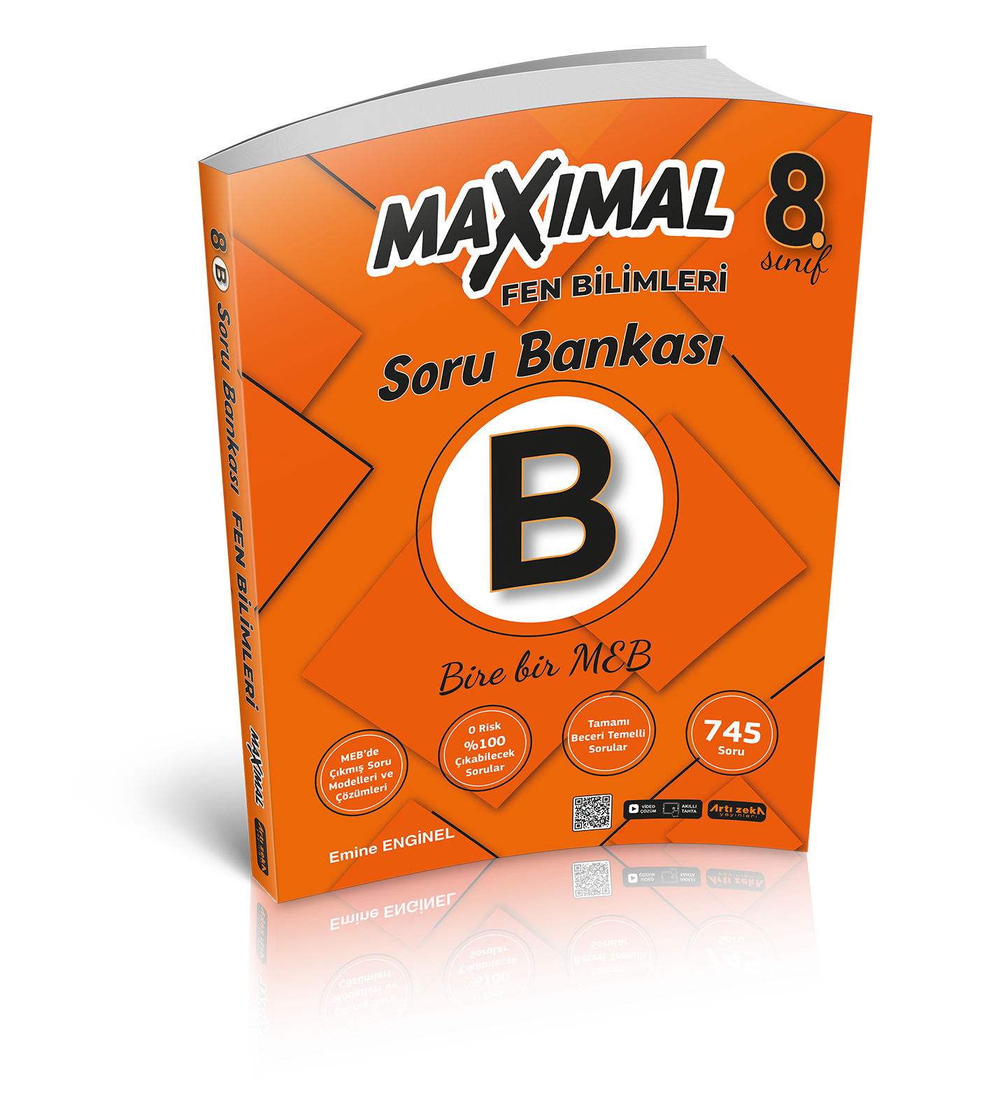 Artı Zeka Yayınevi 8.Sınıf Maksimal Fen Bilimleri Soru Bankası B
