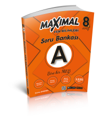 Artı Zeka Yayınevi 8.Sınıf Maksimal Fen Bilimleri Soru Bankası A