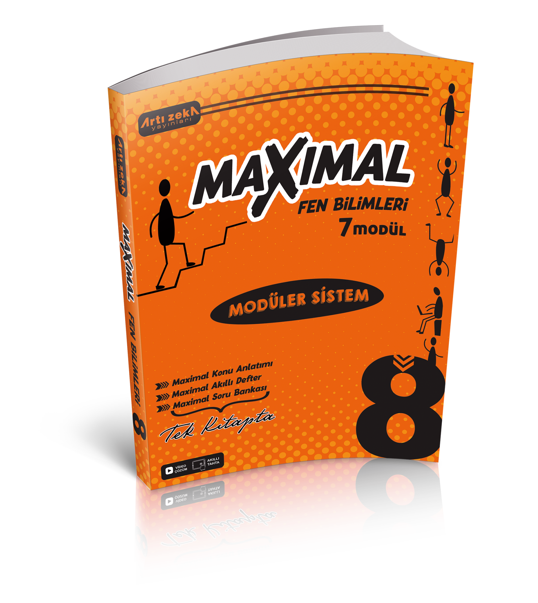 Artı Zeka Yayınevi 8.Sınıf Maximal Fen Bilimleri Konu Anlatımlı Soru Bankası
