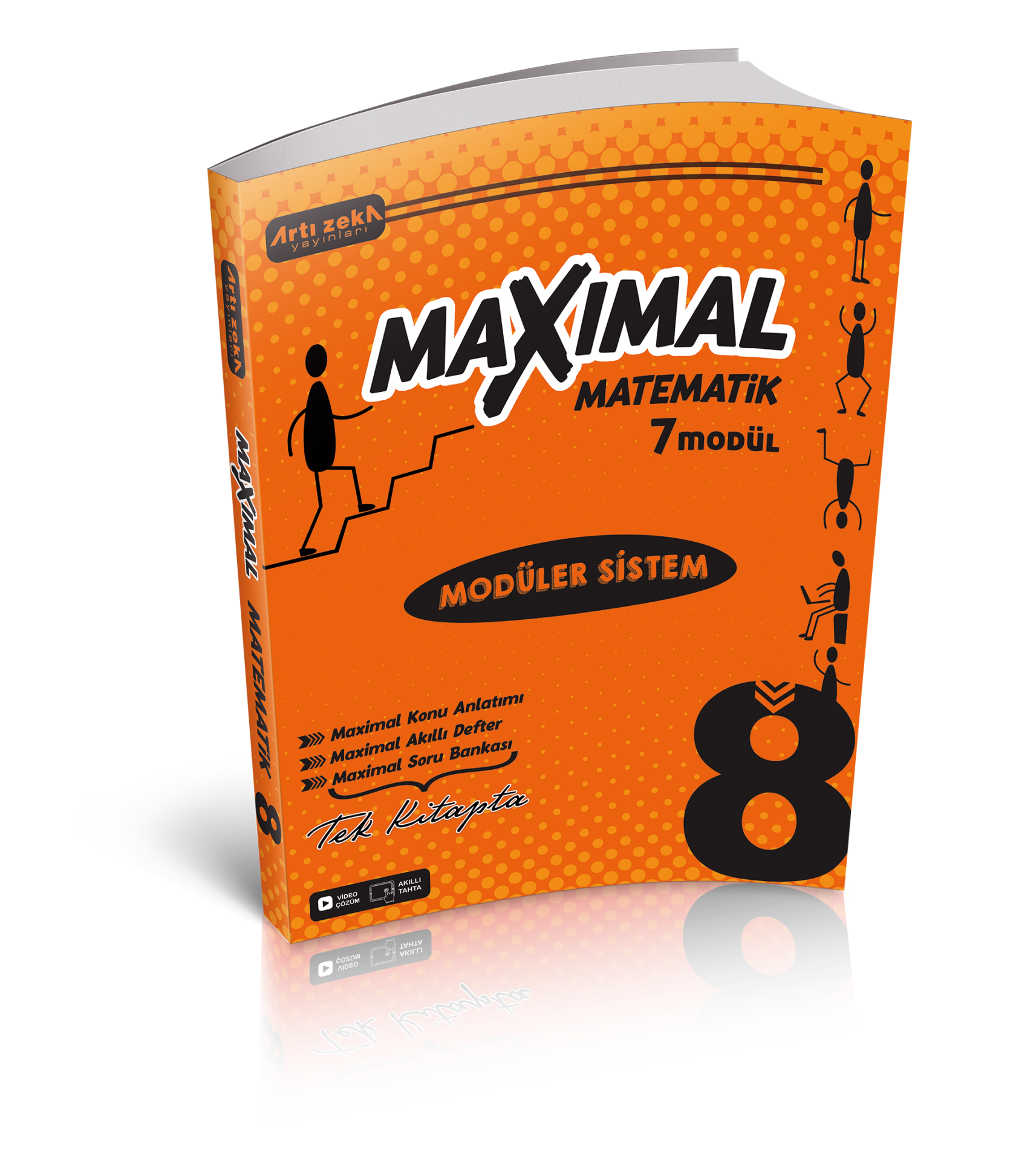 Artı Zeka Yayınevi 8.Sınıf Maximal Matematik Konu Anlatımlı Soru Bankası