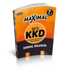 Artı Zeka yayınevi 7.Sınıf Maksimal Sosyal Bilgiler 32 Haftalık Kazanım Kavrama Denemeleri