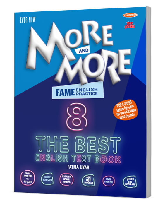 More&More 8.Sınıf English 8 Fame The Best Test Book