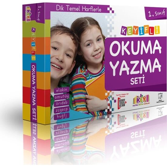 Key Yayınları 1.Sınıf Keyifli Okuma Yazma Seti (2023 basım)