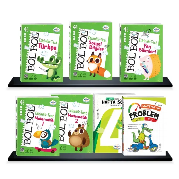 Öğretmen Evde 4.Sınıf Süper İdeal Set-7 Kitap (2025-2026 ) Yeni
