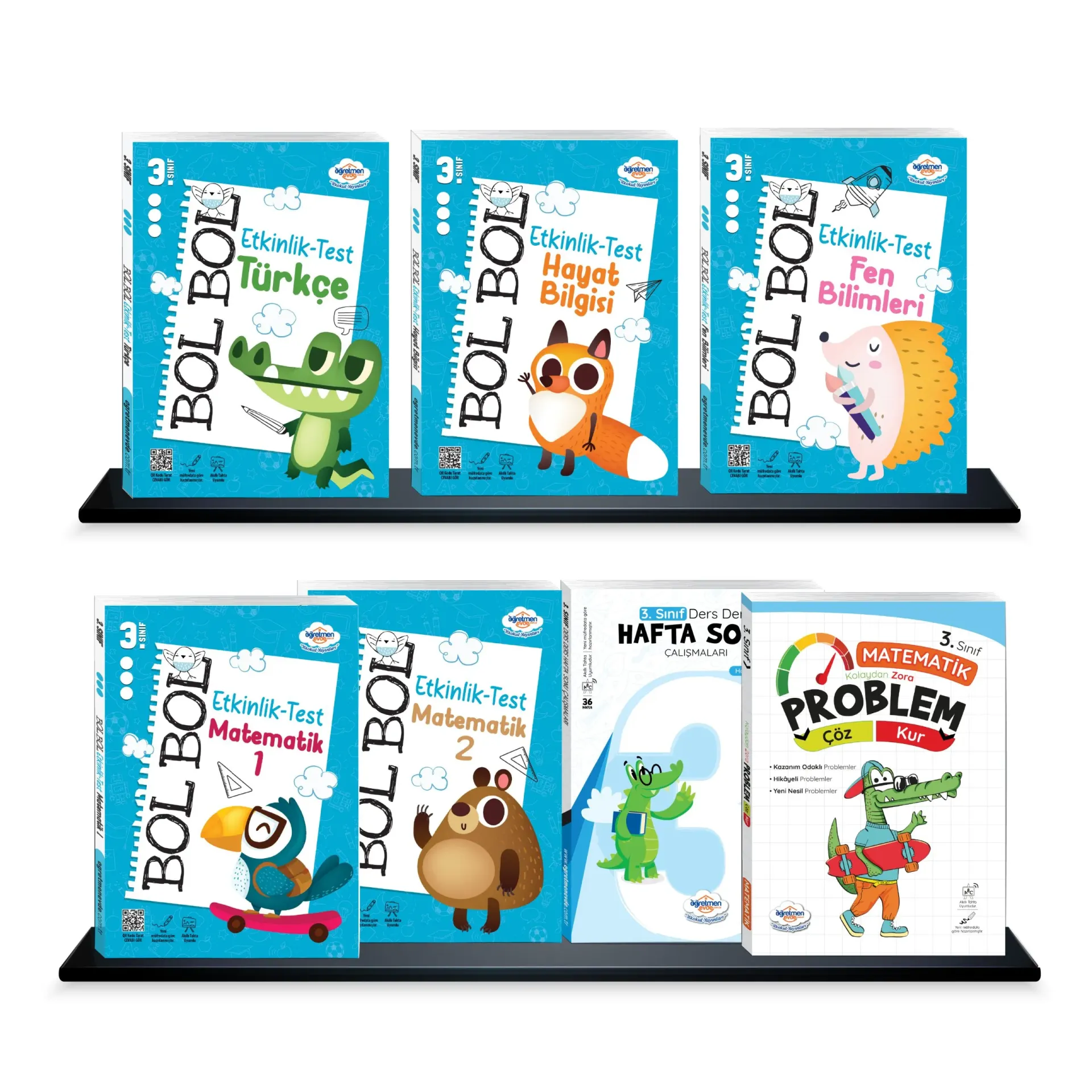 Öğretmen Evde 3.Sınıf Süper İdeal Set 7 Kitap (2025-2026) Yeni