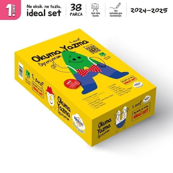 Öğretmen Evde Yayınları 1.Sınıf Okuma Yazma Seti (2025-2026) Yeni