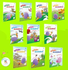 Bilge Salyangoz 5Renk Yayınevi 1.Sınıf Hikaye Kitabı Seti (10 kitap)
