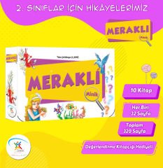 Meraklı Minik  hikaye seti (10 Kitap)