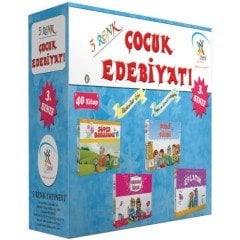 3.Sınıf Çocuk Edebiyatı Hikaye Kitabı Seti (40 Kitap)