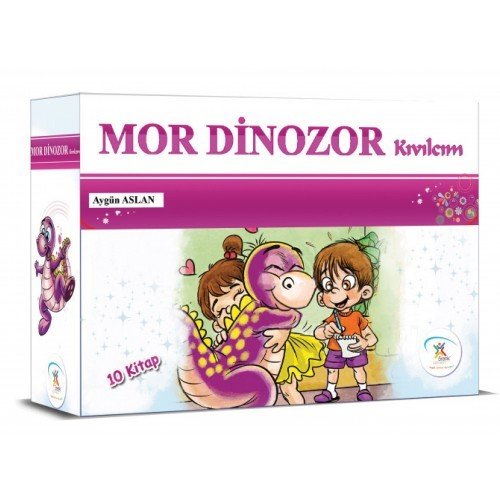 Mor Dinozor Kıvılcım (10 Kitap) 5Renk Yayınevi 4.Sınıf Hikaye Kitabı Seti