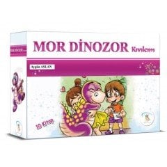 Mor Dinozor Kıvılcım (10 Kitap) 5Renk Yayınevi 4.Sınıf Hikaye Kitabı Seti