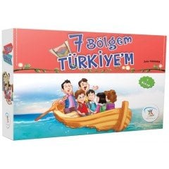 7 Bölgem Türkiye'm (7 Kitap) 5Renk Yayınevi 4.Sınıf Hikaye Kitabı Seti