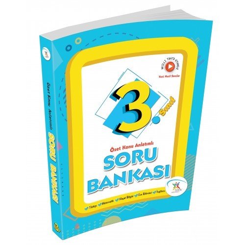 5Renk Yayınevi 3.Sınıf Tüm Dersler Özet Konu Anlatımlı Soru Bankası