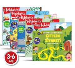 Sticker Eğlenceli Etkinliklerle Hikayeli Bulmaca 5'li Set