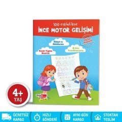 100 Etkinlikte İnce Motor Gelişimi (Hikaye Anlatımlı)