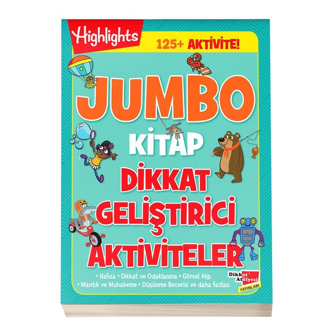 Jumbo Kitap Dikkat Geliştirici Aktiviteler