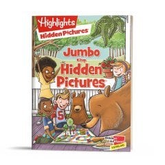 Jumbo Kitap Hidden Pictures Dikkat Geliştirme Serisi