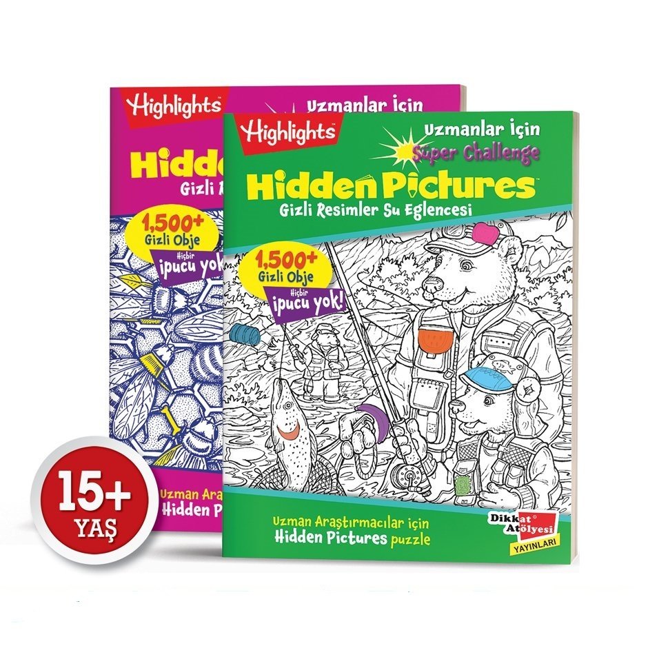 Uzmanlar İçin Hidden Pictures 2'li Set
