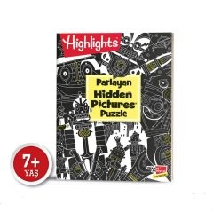 Parlayan Hidden Pictures Puzzle Dikkat Geliştirme Kitabı 7-99 Yaş