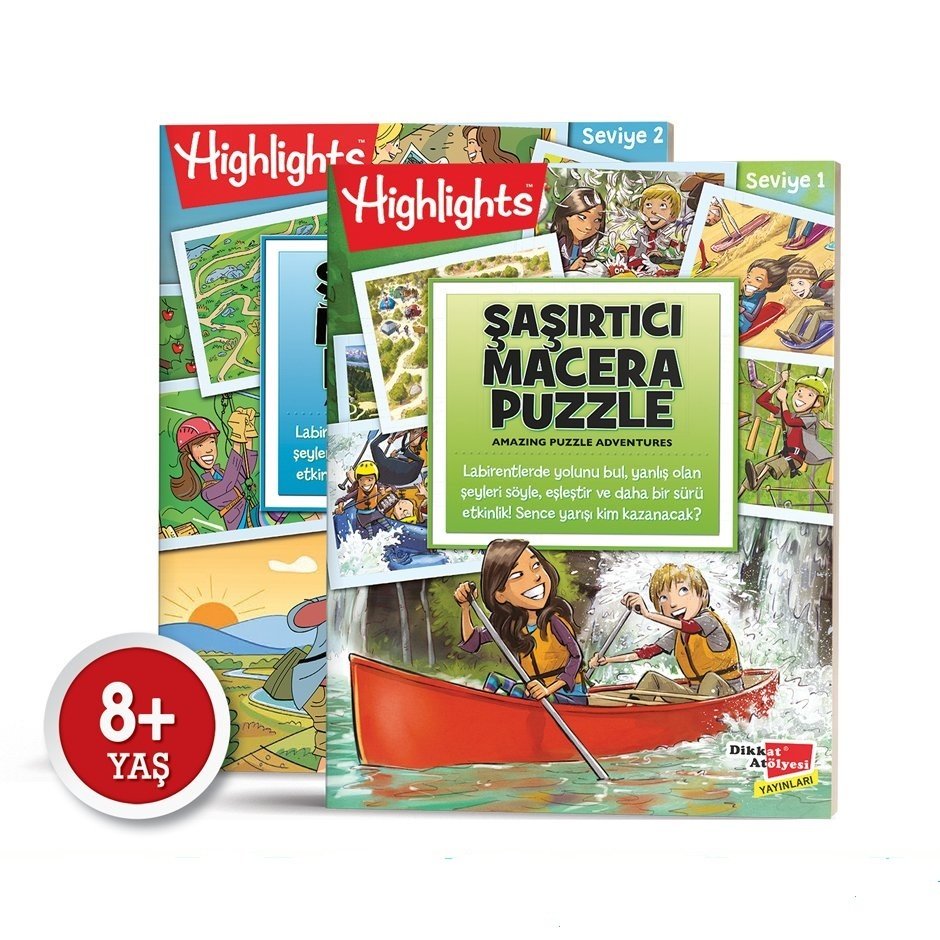 Şaşırtıcı Macera Puzzle 2'li Set