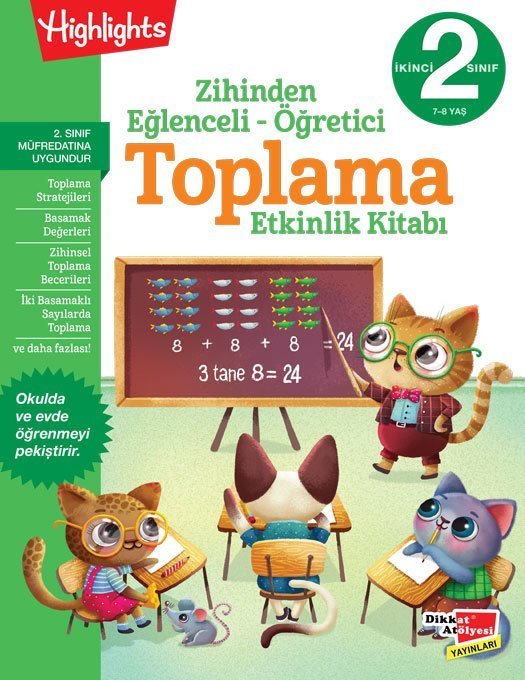 Dikkat Atölyesi 2.Sınıf Zihinden Toplama Etkinlikleri