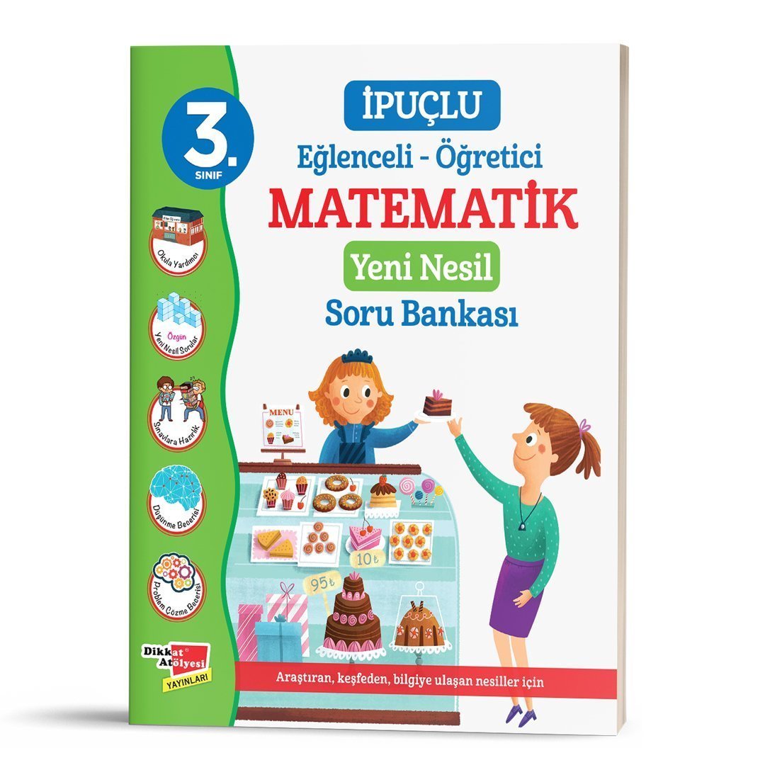 3.Sınıf İpuçlu Matematik Yeni Nesil Soru Bankası