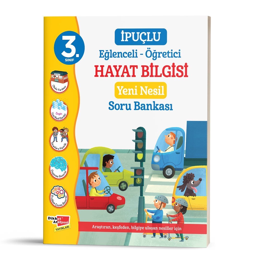 3.Sınıf İpuçlu Hayat Bilgisi Yeni Nesil Soru Bankası