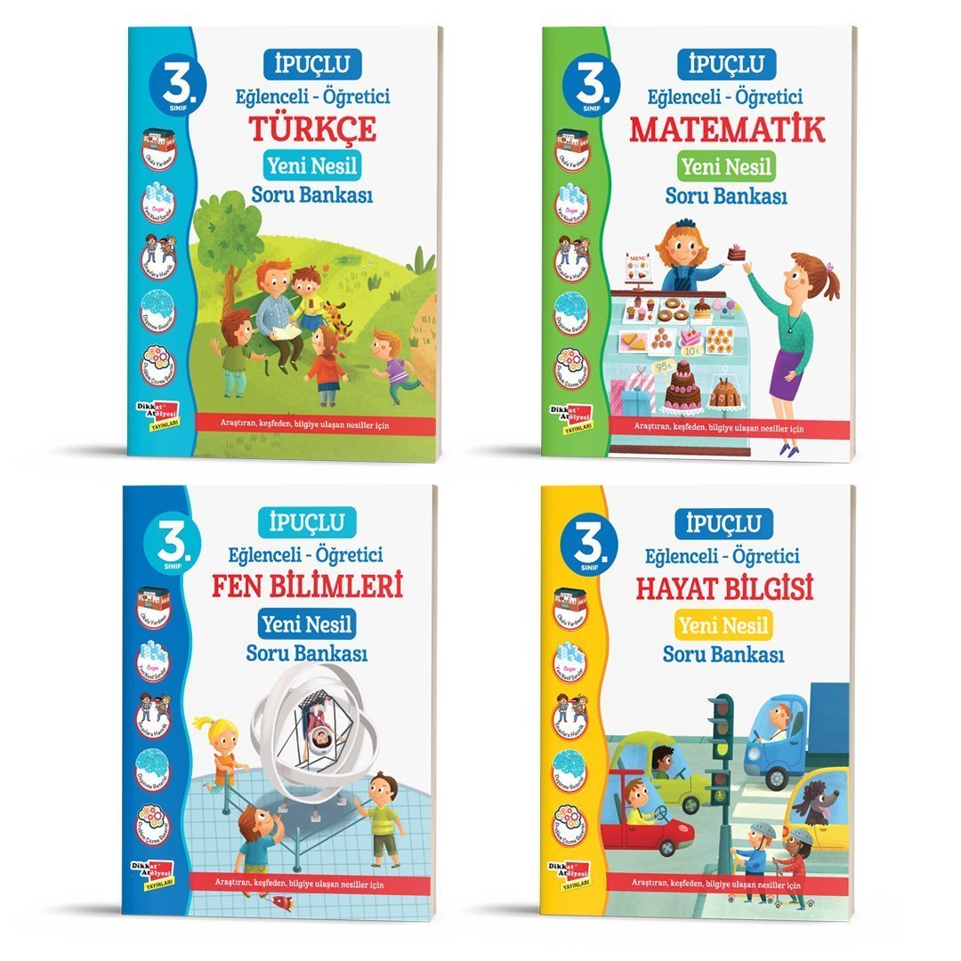 3.Sınıf İpuçlu Yeni Nesil Soru Bankası Seti
