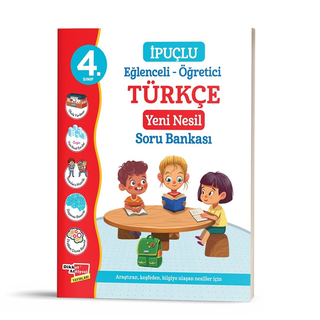 4.Sınıf İpuçlu Türkçe Yeni Nesil Soru Bankası