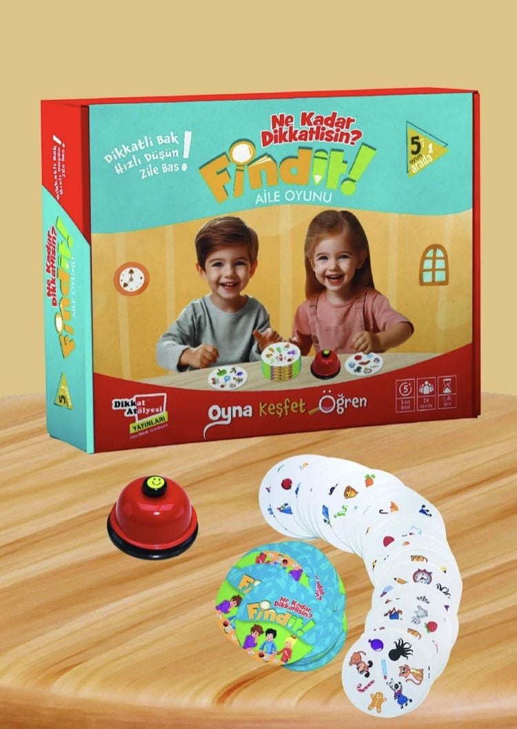 Findit! Ne Kadar Dikkatlisin? Dikkat Geliştirme Oyunu