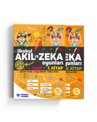 Pat 1.Sınıf İlkokul Akıl Ve Zeka Oyunları etkinlik kitabı Seti (2 kitap)