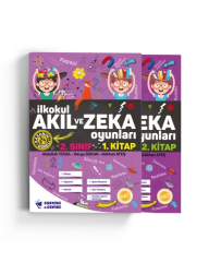 Pat 2.Sınıf İlkokul Akıl Ve Zeka Oyunları etkinlik kitabı Seti (2 kitap)