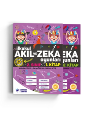 Pat 2.Sınıf İlkokul Akıl Ve Zeka Oyunları etkinlik kitabı Seti (2 kitap)