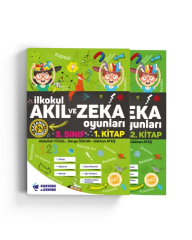Pat 3.Sınıf İlkokul Akıl ve Zeka Oyunları Etkinlik Kitabı Seti (2 Kitap)
