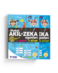 Pat 4.Sınıf İlkokul Akıl ve Zeka Oyunları Etkinlik Kitabı Seti (2 Kitap)