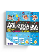 Pat 4.Sınıf İlkokul Akıl ve Zeka Oyunları Etkinlik Kitabı Seti (2 Kitap)