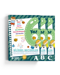 Pat 6 Yaş Bilişsel Beceriler Geliştirme Aktiviteleri Seti (A-B-C seri)