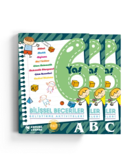 Pat 6 Yaş Bilişsel Beceriler Geliştirme Aktiviteleri Seti (A-B-C seri)