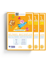 Pat 1.Sınıf Bilişsel Beceriler Geliştirme Aktiviteleri Seti (A-B-C seri)