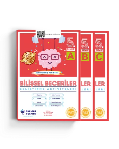 Pat 5.Sınıf Bilişsel Beceriler Geliştirme Aktiviteleri Seti (A-B-C seri)