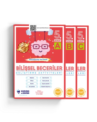 Pat 5.Sınıf Bilişsel Beceriler Geliştirme Aktiviteleri Seti (A-B-C seri)