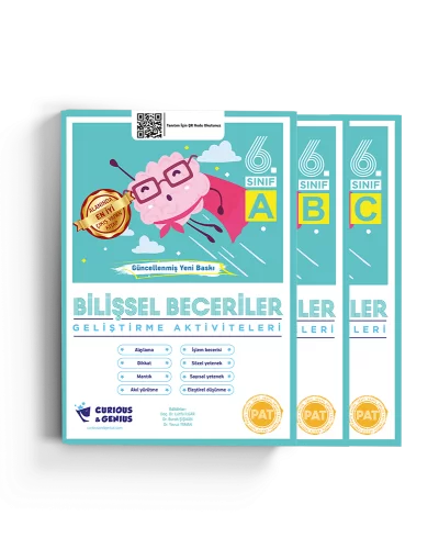Pat 6.Sınıf Bilişsel Beceriler Geliştirme Aktiviteleri Seti (A-B-C seri)
